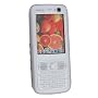Silicone Skin Case for Nokia N73, Clear White