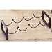 Four Bottle Matte Black Stacking Wine Rack