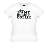 I Love my Border Collie - Womens Fit T-Shirt