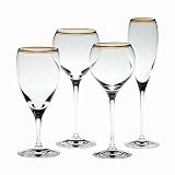 The London Collection by Wedgwood Sterling Gold Champagne Flute
