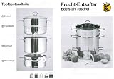 41LTnkr%2B8vL. SL160  Fruchtentsafter Edelstahl 26cm