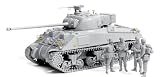 1/35 Sherman Vc Firefly With Value-Added Mg Gun with Hollow End and Bonus British Paratroopers Figure Set by Master Box