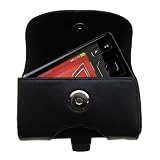 Horizontal Leather Case with Belt Clip/Loop for the Creative Zen 16GB