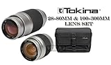 Tokina 28-80mm f/3.5-5.6 EMZ AF Macro Zoom Lens + Tokina 100-300mm f/5.6-6. ....