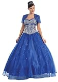 Ball Gown Strapless Formal Prom Wedding Dress #2747