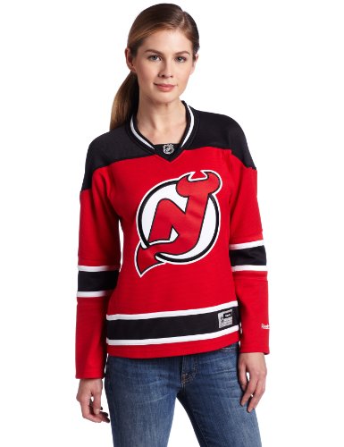 NHL Women's New Jersey Devils Reebok Premier Team Jersey - 7214W509Wrnjd (Red, Medium)