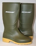 BOYS / GIRLS GREEN DUNLOP WELLINGTON BOOTS,WELLIES UK2