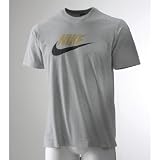 NIKE T-Shirt Maenner, graumelange, XL