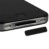 mumbi Staub Schutz Dock St�psel iPhone 4 4S Wasserschutz schwarz/blackvon "mumbi"