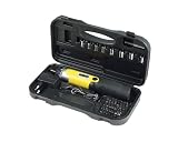 Mannesmann M17450 STABSCHRAUBER MIT SOFTGRIFF, 4,8 VOLT, MIT 40-TEILIGEM ZUBEHOeRSATZ