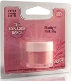 Rainbow Dust Edible Sparkles Silk Starlight Pink Sky