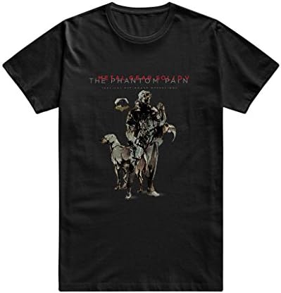 Drong Men's Diamond Dog &amp; Big Boss Metal Gear Solid V The Phantom Pain Tee