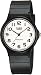 Casio Men's MQ24-7B2 Black Resin Quartz Watch with White Dial