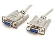 StarTech.com 10-Feet DB9 RS232 Serial Null Modem Cable F/F (SCNM9FF)