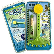 My Friendship Bracelet Maker Clipboard Starter Kit With 10 Threads