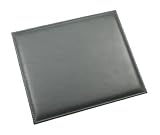 Lucrin - Tapis de souris - cuir de vachette lisse - Gris foncé