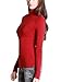 NIKIBIKI Women Seamless Long Sleeve Mock Neck Top, Made in U.S.A, One Size