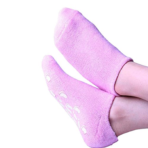 SusenstoneÂ® Exfoliating for Dry Hard Cracked Skin Moisturising SPA Gel Socks