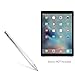 BoxWave iPad Pro 12.9 Stylus Pen, [AccuPoint Active Stylus] Electronic Stylus with Ultra Fine Tip for Apple iPad Pro 12.9 - Metallic Silver