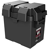 NOCO HM306BK Single 6V Snap-Top Battery Box for Automotive, Marine, and RV Batteries