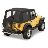 Bestop 6196001 Jeep Accessories - TIRE CARRIER WRANG WRAN G UNLTD 86-06 by Bestop
