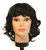 12 Short Dark Brown synthetic wig