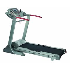 Christopeit Laufband TM 3 Esprit, Silber Schwarz Rot