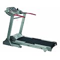 Christopeit Laufband TM 3 Esprit, Silber Schwarz Rot