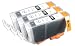 3pk of non-OEM Canon CLI-8 Black Compatible Ink Cartridge With CHIP! For Canon Pro9000 ip4200 MP960 ip6700D and more!