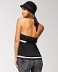 Silk Ruffle Bow Halter Product Image