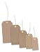 Merit Strung Tag 70x35mm Buff - Ref TG8070 (Pack 1000)