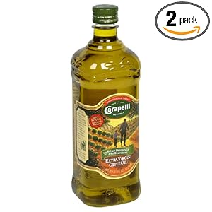 Carapelli Extra Virgin Olive Oil, 44-Ounce Plastic Bottles (Pack of 2) by Carapelli