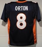Kyle Orton Autographed/Hand Signed Denver Broncos Blue Jersey