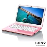 Sony VAIO VPC-CA4C5E 35,5 cm (14 inches) Notebook, Intel CoreTM i7-2640M, 2.80GHz processor, 8 GB SDRAM, 640GB HDD, Blu-ray DiscTM Player, Win 7 Home Premium, pink - special edition