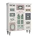 Sterling Home Mirror Mosaic Tall chest of drawers, Multicolor