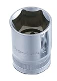 Pro-Auto 1/2″(12.7)DR. ウェーブソケット(ミリ)6PT 19mm 0142190