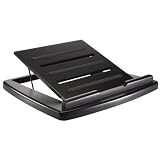 Rolodex 82432 Wood Tones Laptop Stand, Black