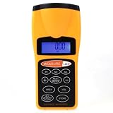 Ultrasonic Distance Measurer with Laser Pointer