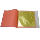 Edible Gold Leaf for Champagne 25 Leaves 23kt