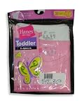 Hanes - Toddler Girls 2 Pack T-Shirt Package, White, Pink