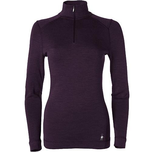 Smartwool Damen T-Shirt NTS Midweight Zip, deep purple heather, S, SS213 Preisvergleich