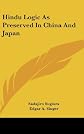 Hindu Logic As Preserved In China And Japan