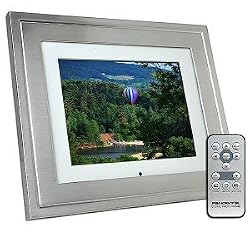8" Pandigital PAN8003M01 128MB 800x600 Bluetooth Ready Digital Photo Frame & MP3 Player (Silver)