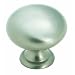 Amerock BP1950H-G10 Metal Finishes Knob Solid Brass Satin Nickel, 1-1/4-Inch Diameter
