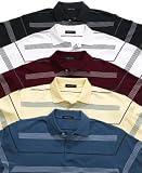 Nautica Borneo Pique Stripe Polo