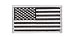 USA American US Regular Flag Patch with Velcro Closure (1 7/8'' x 3 3/8'')