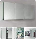 Large Bathroom Medicine Cabinet w/Mirrors