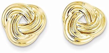 14k Gold Love Knot Earrings