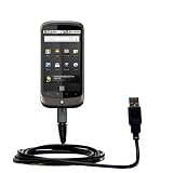 Classic Straight USB Cable for the Google Nexus One with Power Hot Sync and Charge capabilities - uses Gomadic TipExchange Technology