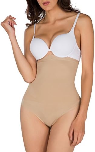 Tall Silicone-Lined High-Waisted Shaper Thong Style.